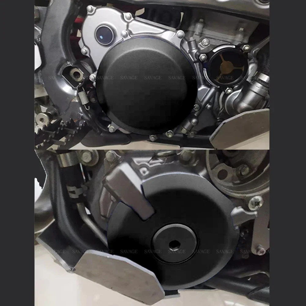 DRZ400 Engine Clutch Case Cover Guard For SUZUKI DRZ400E DRZ400S DRZ400SM Motorcycle Engine Protector Cover Accessories
