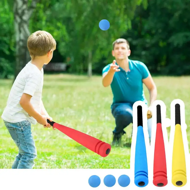 LOVIVER Bate De Béisbol De EVA Para Entrenamiento – Ligero Y Seguro Con Pelota Incluida (Rosa)