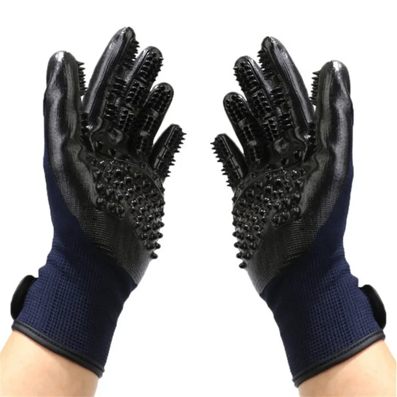 Pet Grooming Gloves One Pair