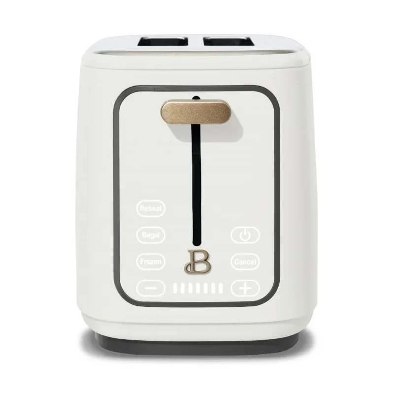 

Beautiful 2 Slice Toaster with Touch-Activated Display, White Icing by Drew Barrymore