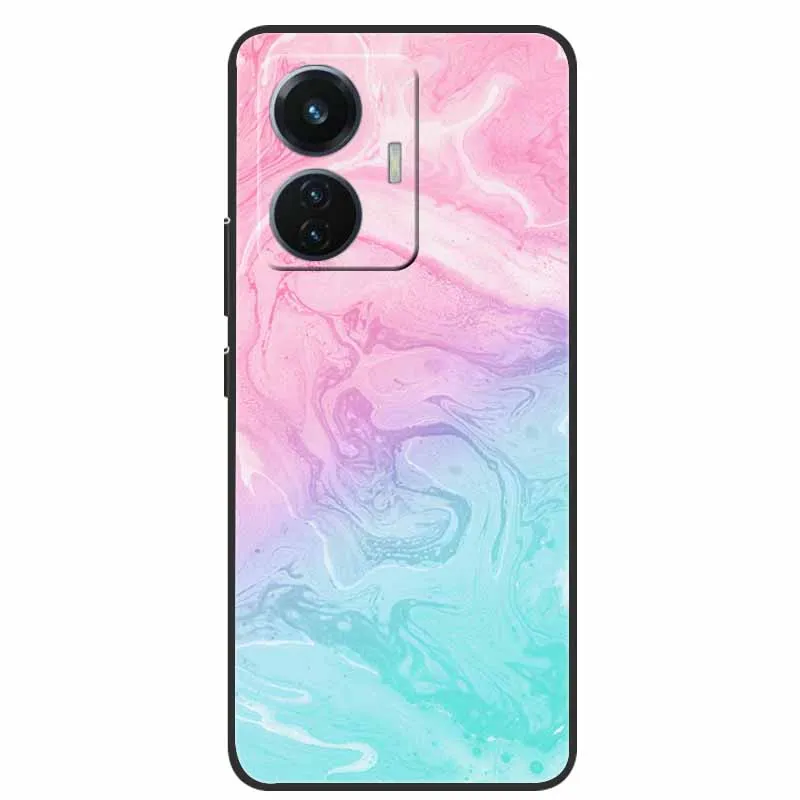 Elegant Marble Soft Silicone TPU Back Case - Shockproof Phone Cover