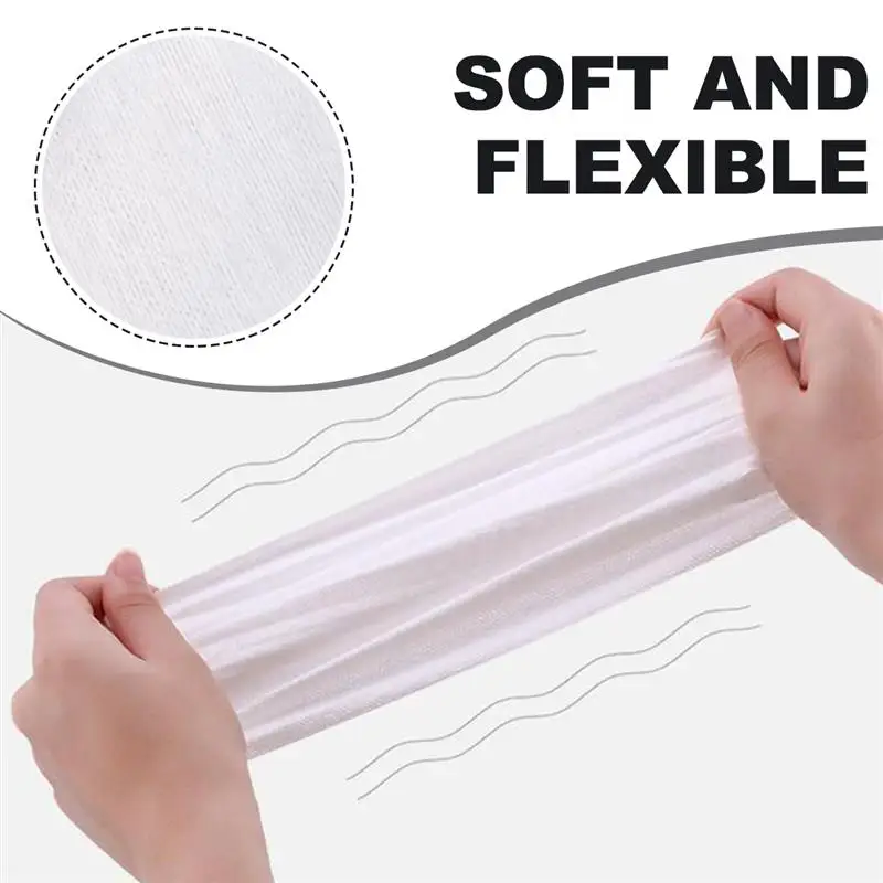 300PCS Non Woven Gauze Pad First Aid Gauze Sponges For Wound Care Sterile Gauze Flexible Breathable (White) 5