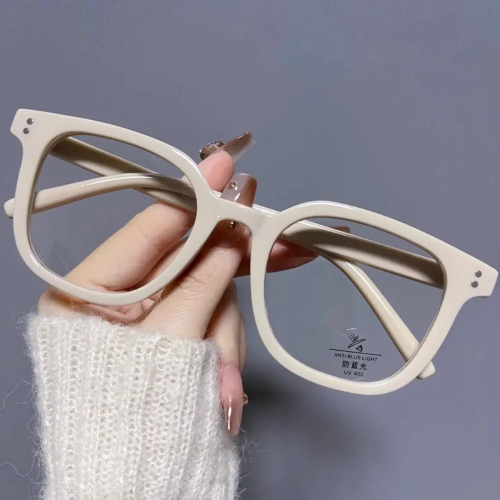 Plain Eyeglasses Transparent Blue Light Glasses Anti Blue Light Eyewear Retro Blocking Glasses For Eyewear For Daily Use Office