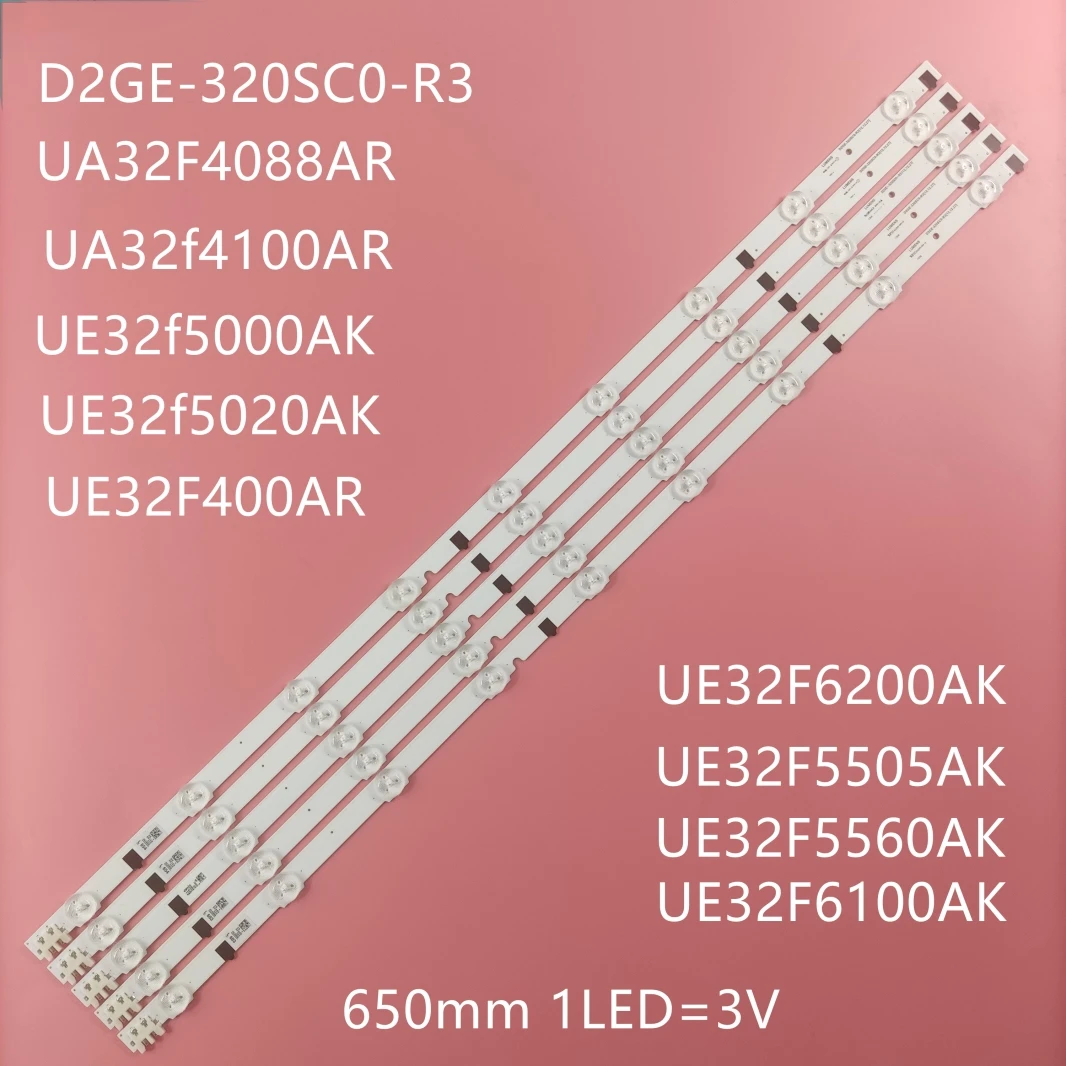 

led for tv backlight Sam sung ue32f5000ak ua32f4088ar ua32f4100ar CY-HF320BGSV1H LUMENS d2ge-320sc0-r3 matrix 32 inch Strip 650