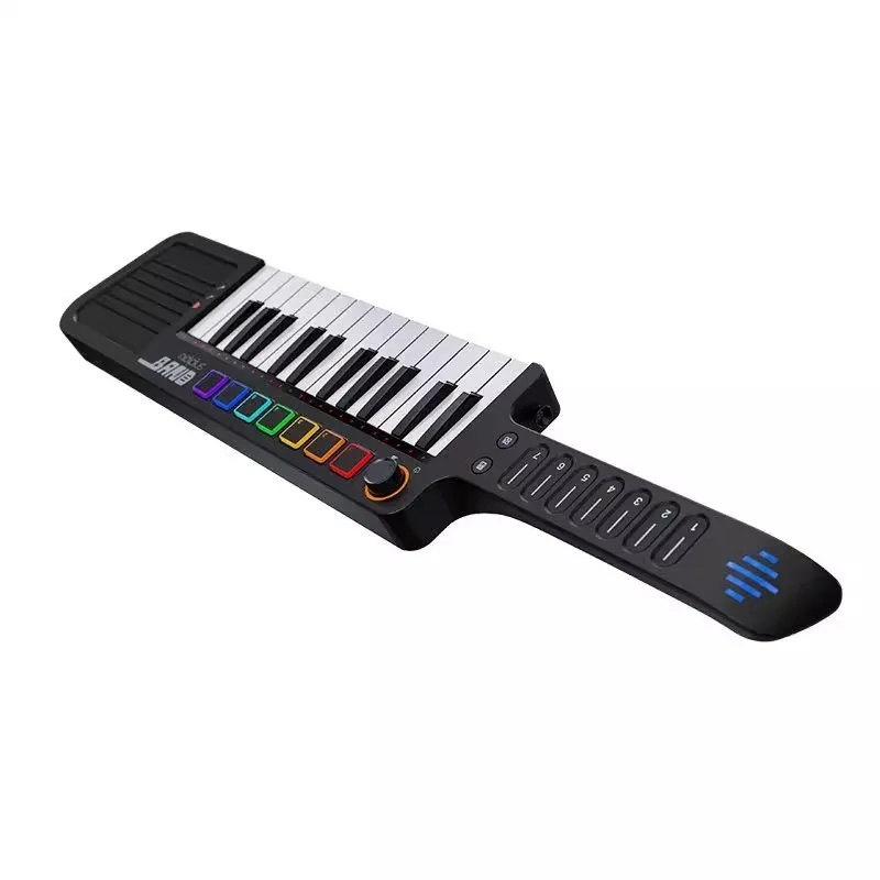 String Less Fusion Guitar Portable Intelligent MIDI Multi Functional Shoulder Style Keyboard Electronic Organ