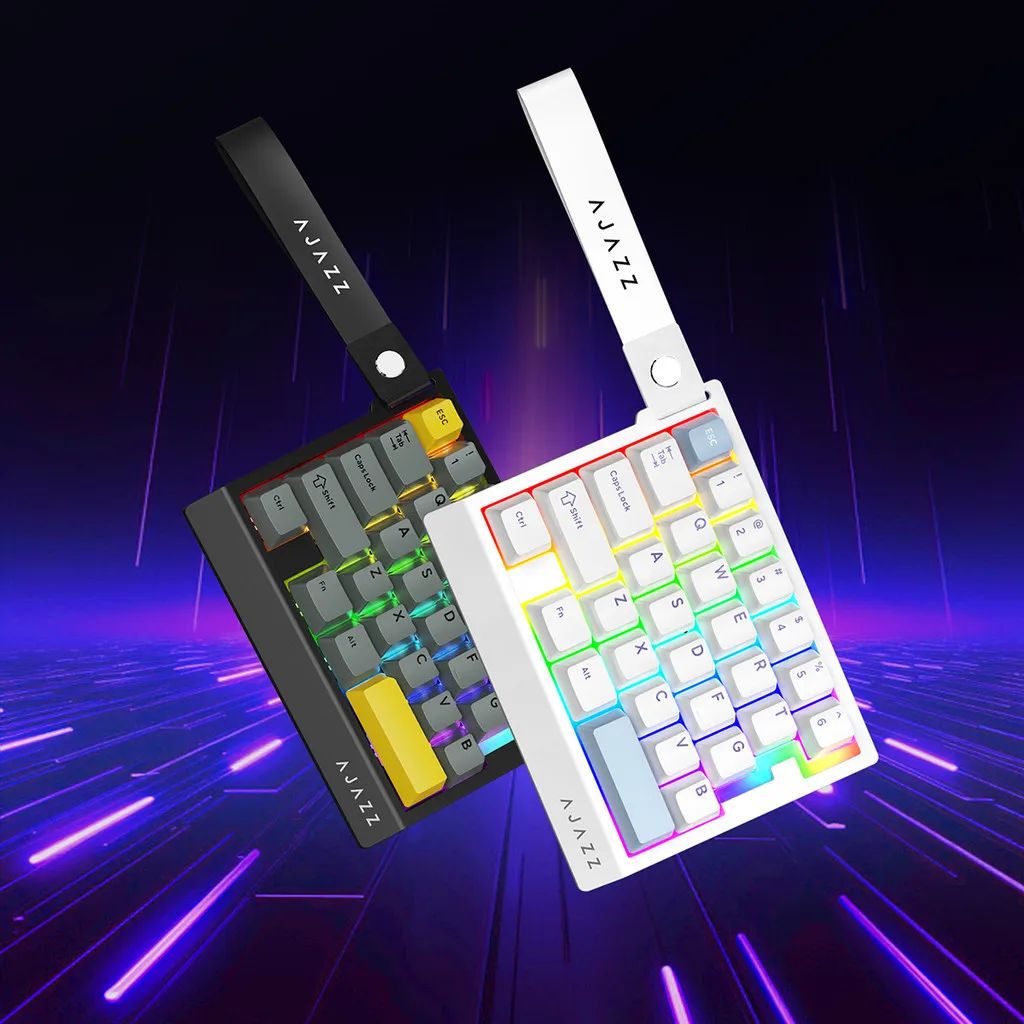 AJAZZ AK029 One-Handed Gaming Keyboard 8000Hz Wired Magnetic