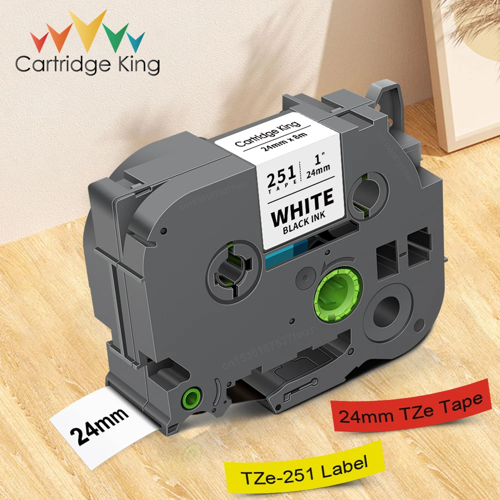 3x XemaX Label Tapes Compatibel voor Brother P-touch Etikettenband 24mm x 8m TZe-251 Etiketteren Zwart op Wit voor Brother Ptouch Etiketteerder PT-P750W D600 E500 E550W H500 P710BT P900 P950W 3x XemaX Label Tapes Compatibel voor Brother P-touch Etikettenband 24mm x 8m TZe-251 Etiketteren Zwart op Wit voor Brother Ptouch Etiketteerder PT-P750W D600 E500 E550W H500 P710BT P900 P950W