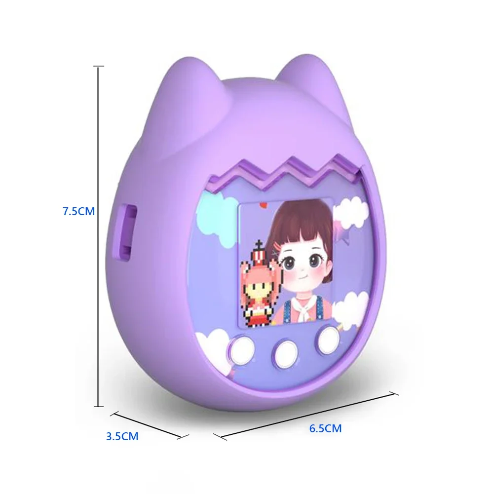 Tamagotchi Color Screen Case Silicone Pouch for Tamagotchi Pix Virtual Pet Case Digital Electronic Pets Cover Waterproof