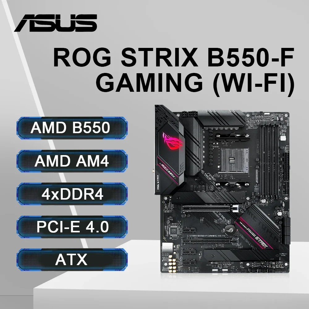 ASUS ROG STRIX B550-F GAMING: A Escolha Definitiva para