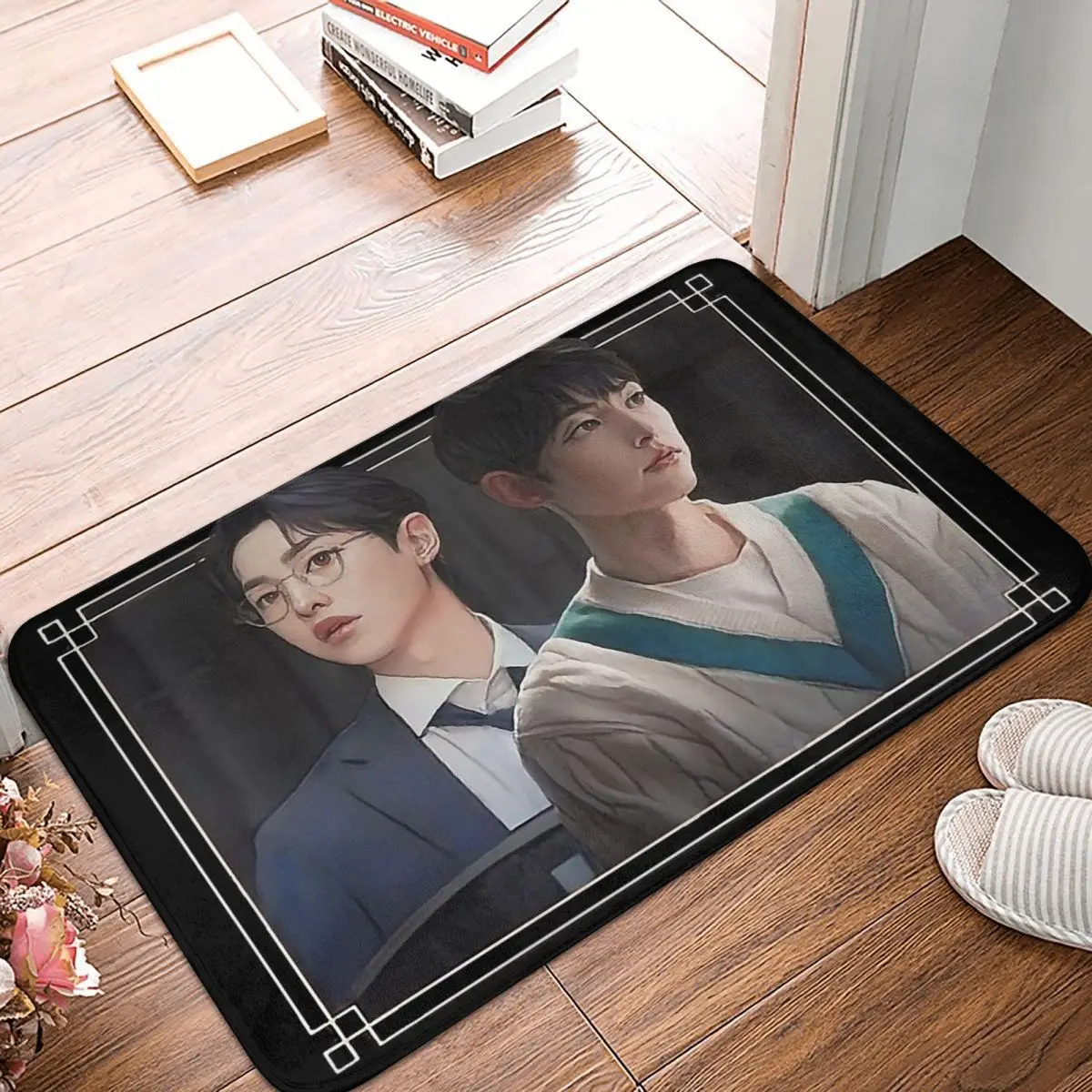 

Reborn Rich Anti-Slip Doormat Bath MatReborn Rich Hallway Carpet Welcome Rug Indoor Decor