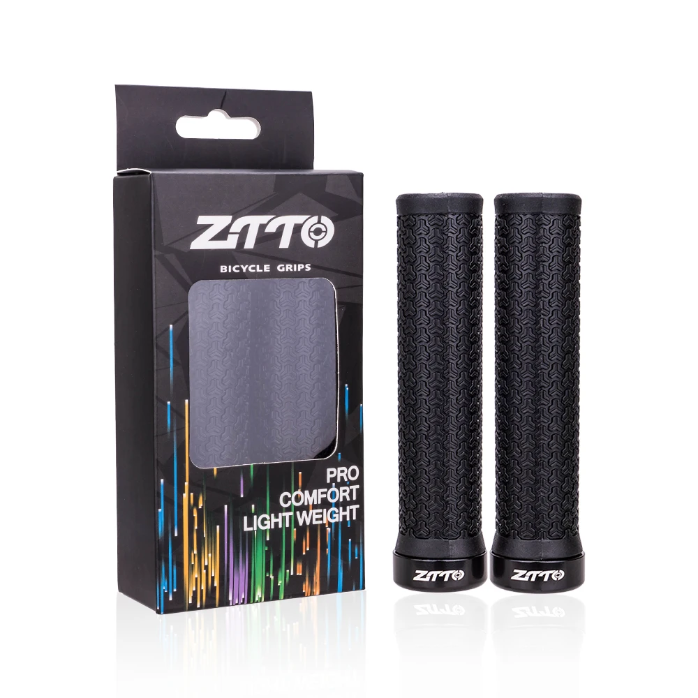 Pro Comfort Ztto Bike Grips Rubber Mtb Mountain Bike Grips