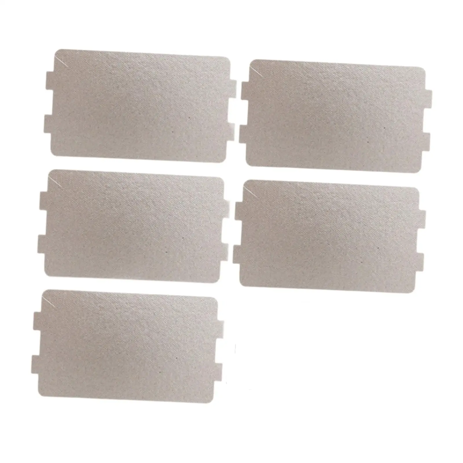 Microwave Oven Mica Plates Microwave Accessories Sturdy Insulation Sheet Multifunction for Household Oven 5 Pieces