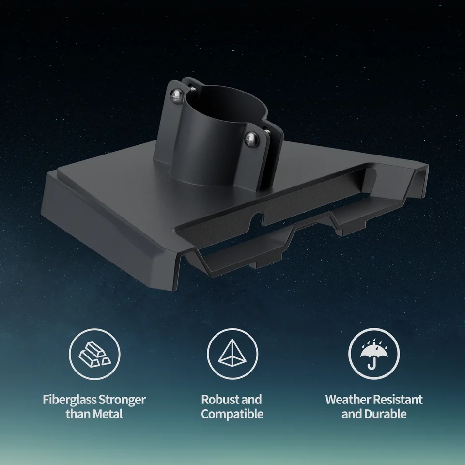 Supporto Tetto Per Starlink Gen 3 – Staffa In Alluminio Con Inclinazione 160° E Rotazione 360°, Per V2/V3