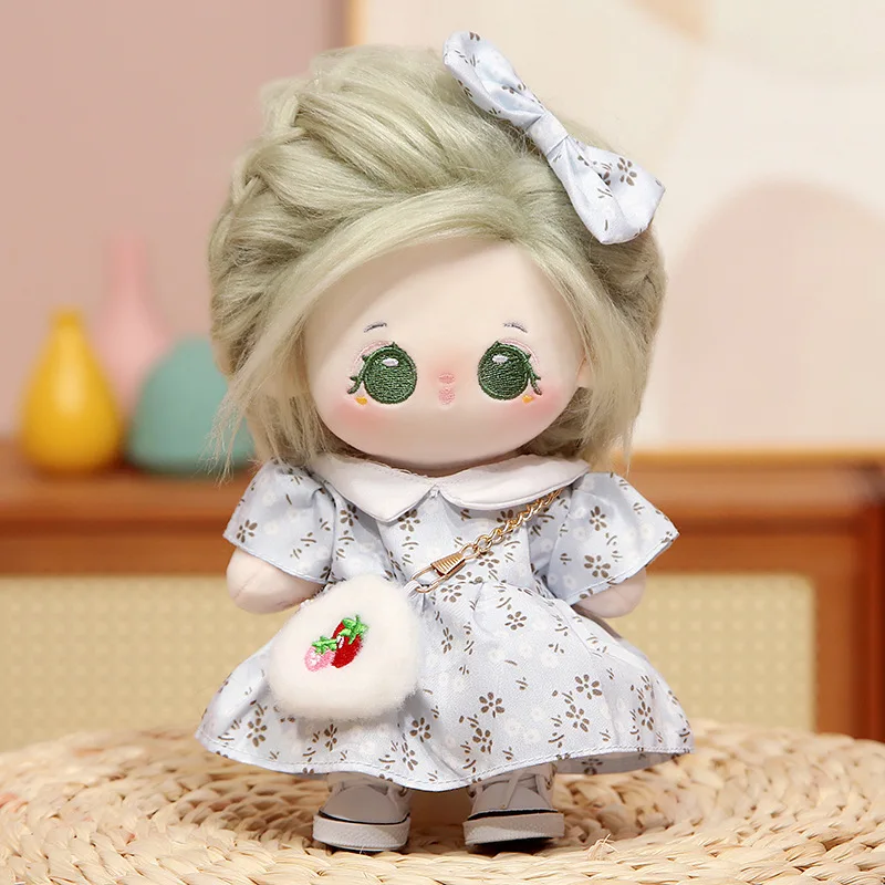 Muñeca Idol de algodón de 20cm para niños, muñeco Kawaii de peluche, sin atributos, juguetes de Chili, colección de Fans, regalo