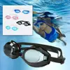 Anti-fog UV Protection Lens Men Women Waterproof Professional Swimming Adult Adjustable Goggles Silicone E3A8 1