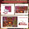 1008 Pieces Advent Calendar Jigsaw Puzzles for Adults & Kids Home Decor Game Family Fun Xmas 24 Days Countdown Educational Toys 2