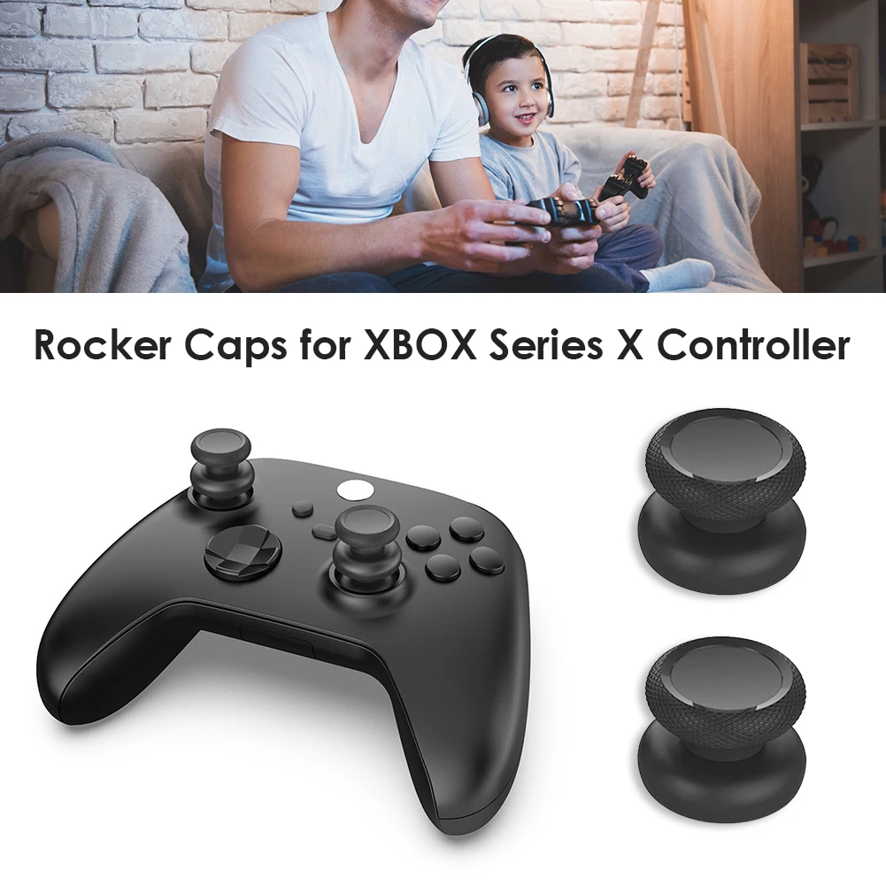 for Xbox Series S X Controller Antislip Thumbstick Covers Silicone Rubber Thumbstick Caps Covers Analog Controller Stick Grips