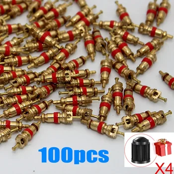 แกนวาล์วทองแดงรถยนต์รถจักรยานยนต์จักรยานยางวาล์ว Core อเมริกัน/US สูญญากาศยางวาล์ว Stems Core Remover จักรยานอุปกรณ์เสริมอัตโนมัติ 7