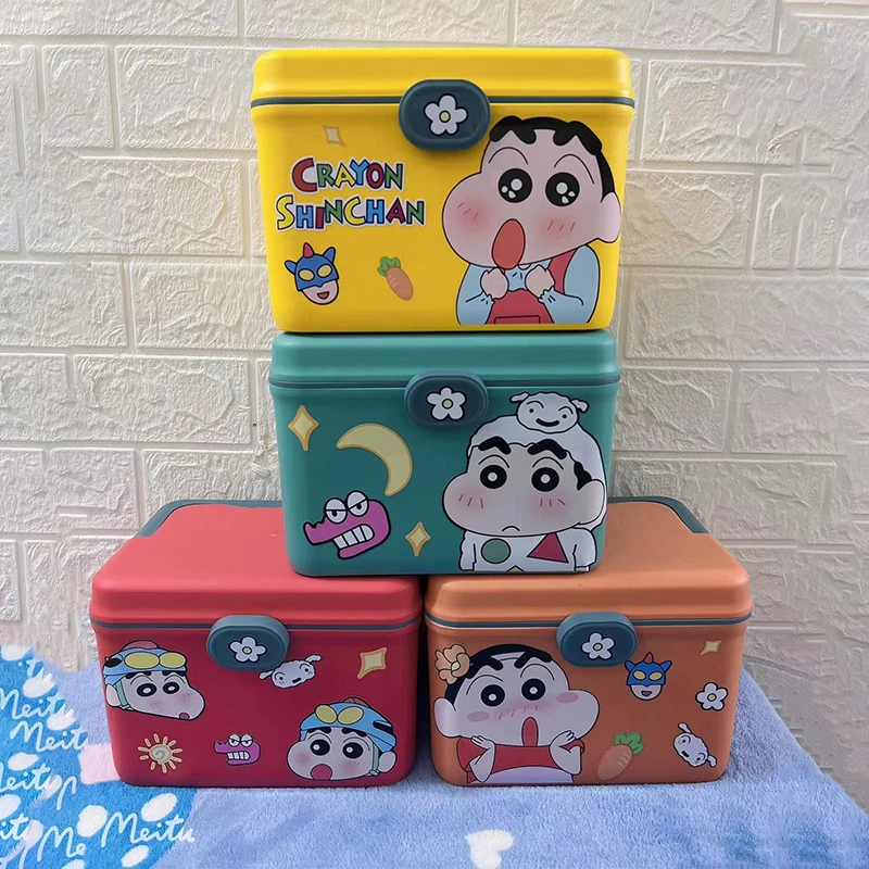 Crayon Shin-Chan Creative Portable Medicine Kit Cartoon Medicine Storage Household Emergency Medicine Box