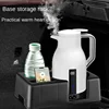 12V 24V 220V Car Water Boiling Electric Kettle Trucks with Quick Boiling and Insulation Fast Heating Car Electric Kettle 1000ML 3
