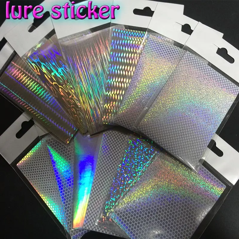 Lure stickers size7.3cm*10cm. Dress up everything, lures to marlin