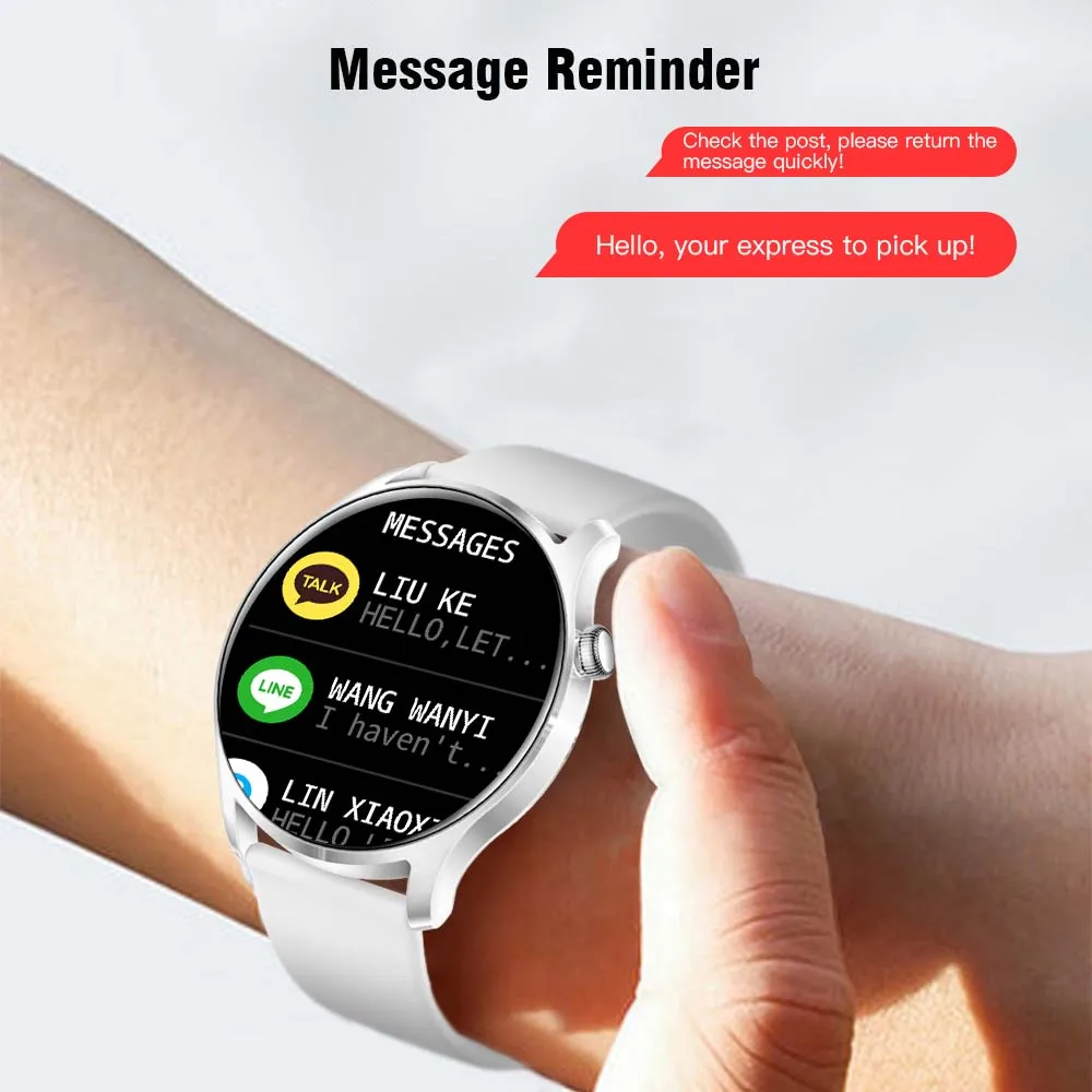 SENBONO-reloj inteligente redondo para hombre y mujer, pulsera con  Bluetooth, respuesta a llamadas, más de 100 esferas, deportivo, Para  Android e IOS - AliExpress
