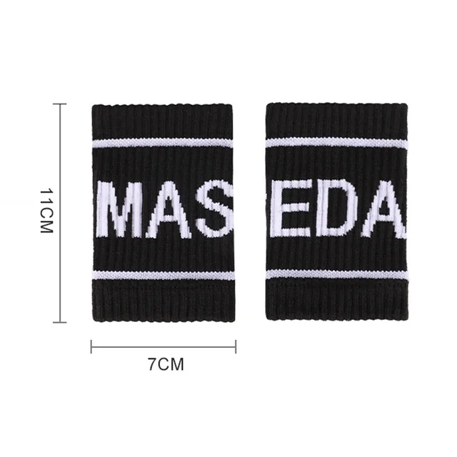 1 Pair Elastic Sport Wristband Basketball Volleyball Wrist Guard Golf Tennis Sweatband Wrist Band Fashion Colorful Wrist Support 6