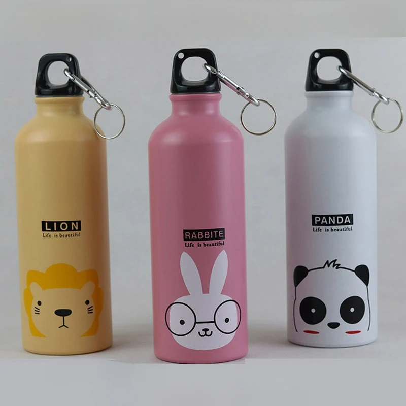 Bolttle Lovely Animals Creative Gift Outdoor Portable Sports Cycling Camping  Hiking Bicycle School Kids Water Bottle