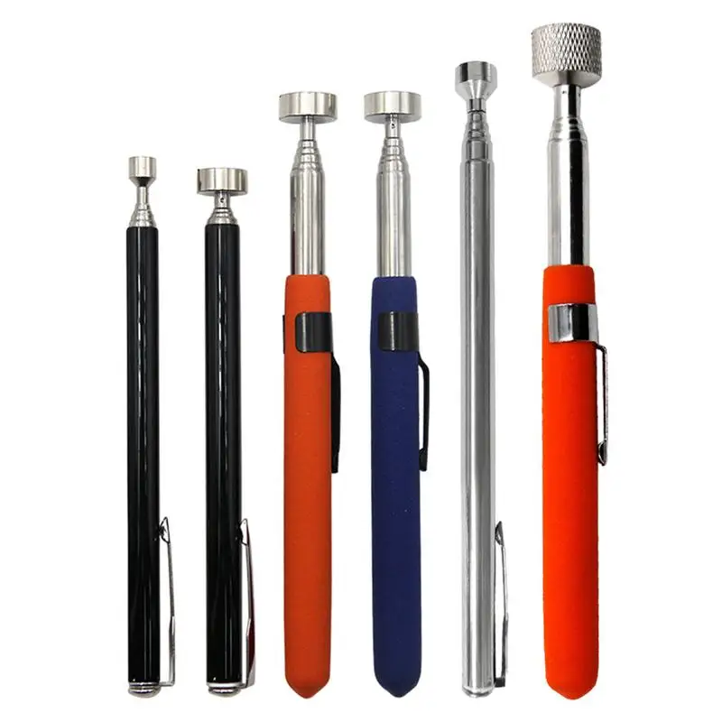 

Portable magnetic retractable pickup tool durable Magnet Pen Handy Tool Stainless Steel Rod Picker Tool For Screws Staples