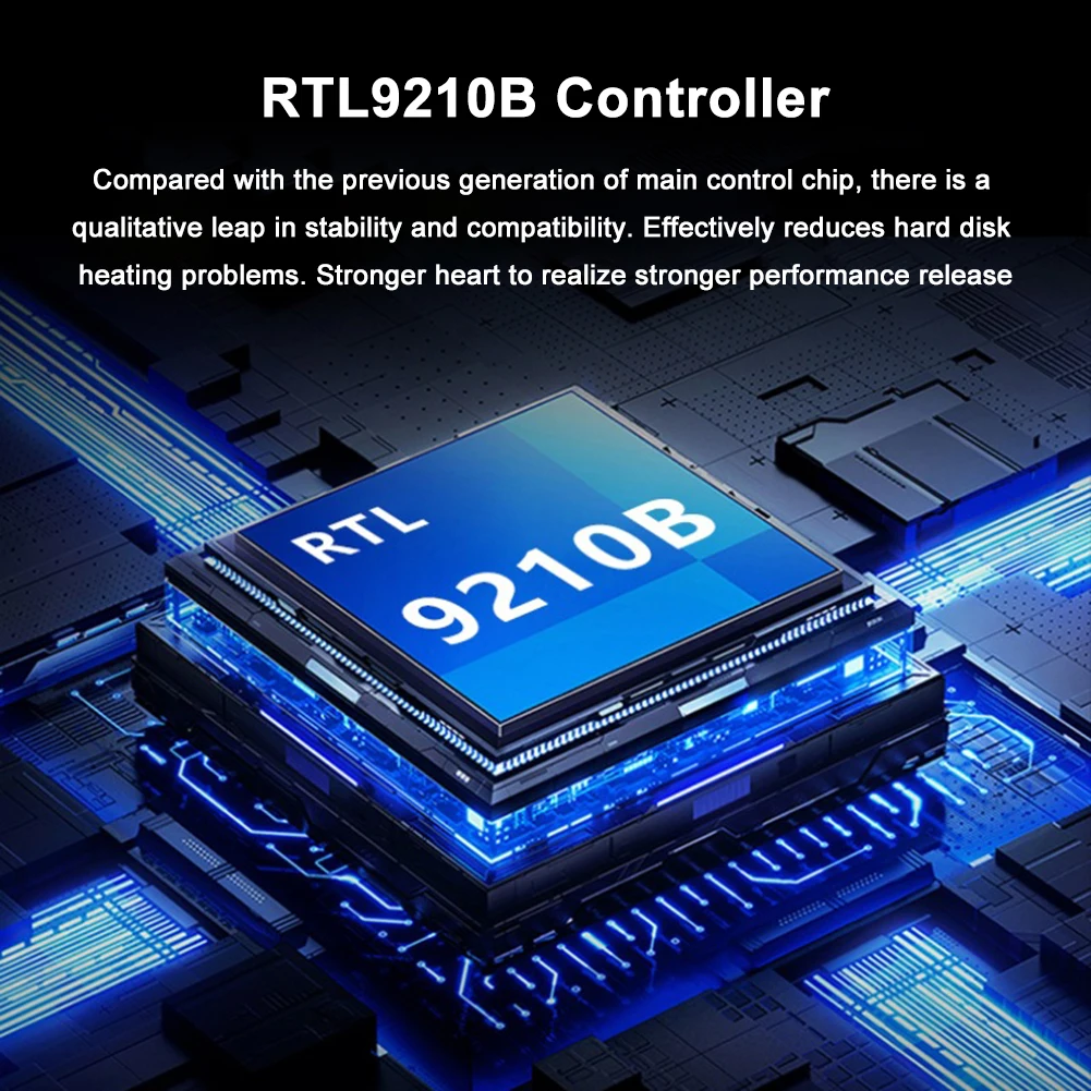 모바일 솔리드 스테이트 디스크 케이스 플러그 앤 플레이, M.2 NVMe 2230 하드 디스크 박스, USB3.2 Gen2 외장 SSD 케이스, M2 2230 알루미늄 합금