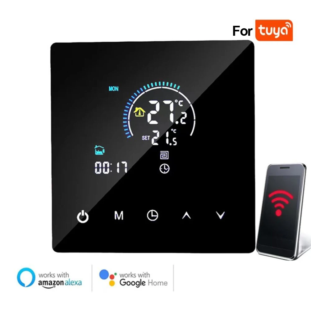 

Терморегулятор с сенсорным экраном и поддержкой Wi-Fi