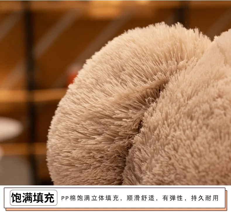 1PC Cute Large Size 90cm Stuffed Teddy Bear Plush Toy Big Embrace Bear Doll Lovers/Christmas Gifts Birthday Gift