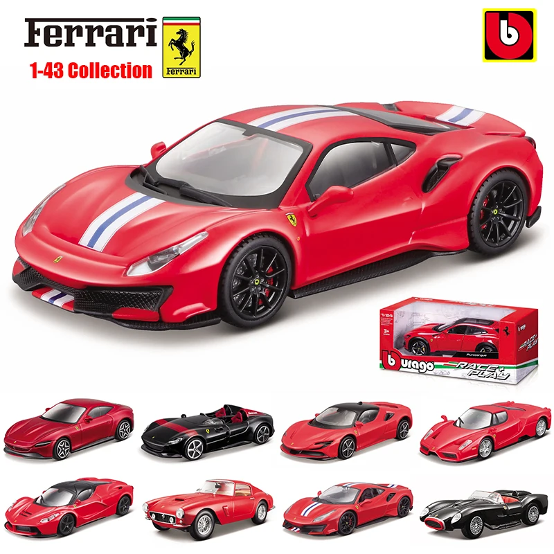 Bburago 1:43 Ferrari Collection Multiple styles Purosangue SP2 Alloy Luxury Vehicle Diecast Car Model Toy Collection