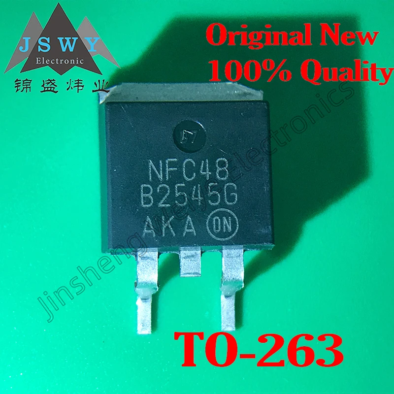 

5~10PCS MBRB2545CTT4G MBRB2535CTLT4G silkscreen B2545G B2535LG SMD TO-263 Schottky diode 100% brand new and genuine shipping