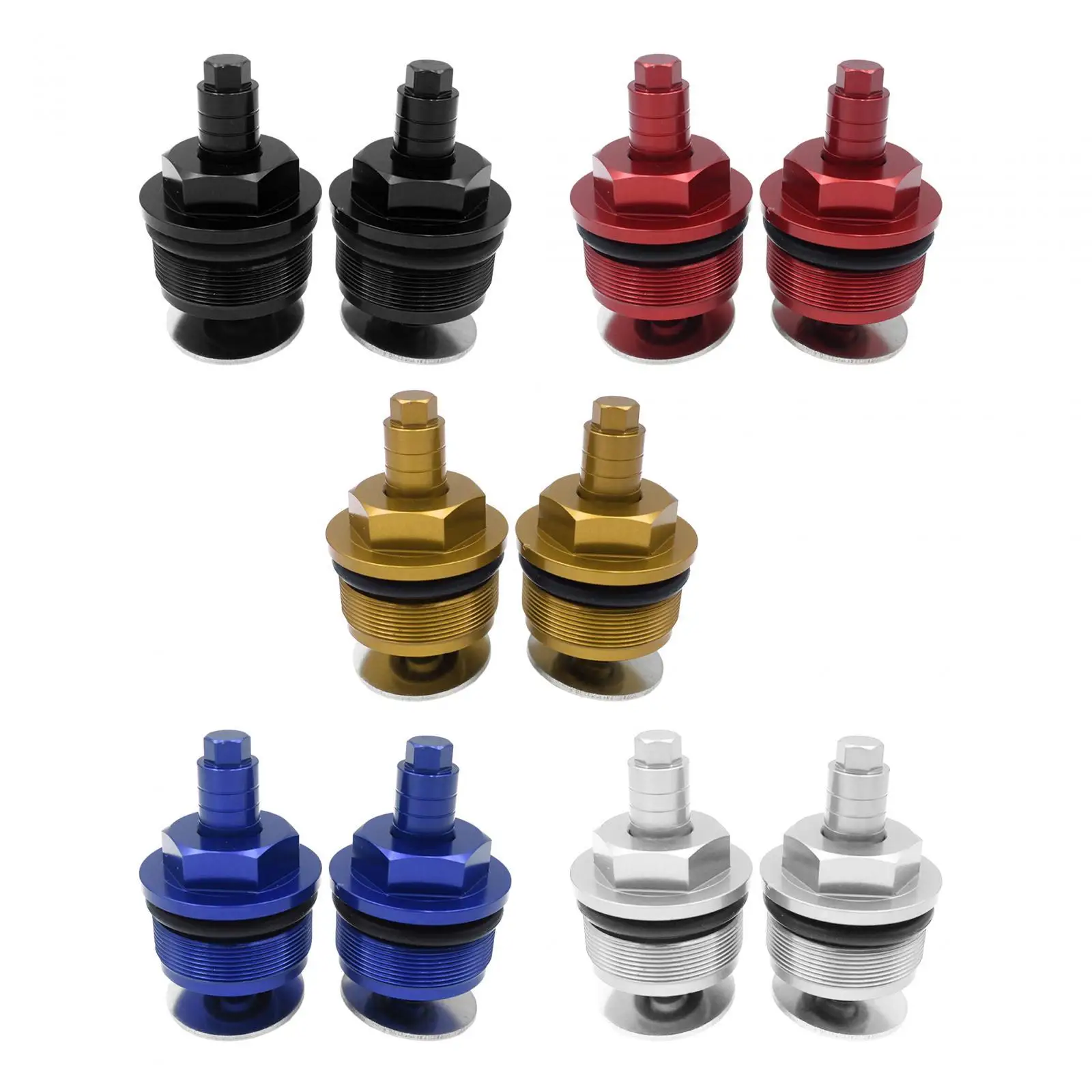 

2 Pieces Front Fork Shock Absorber Screws for Suzuki Gw250 GSX250R