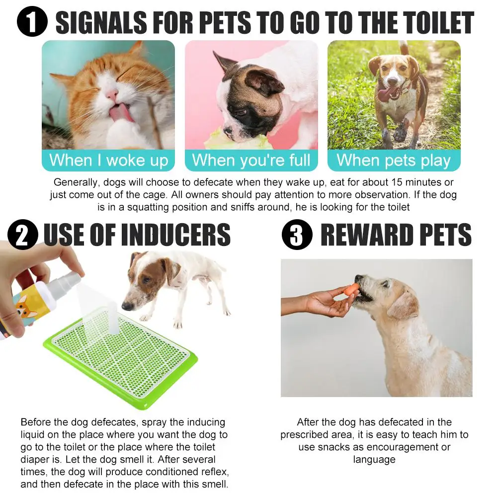 PortableDogTrainingToiletPottyPetPuppyLitterToiletpet