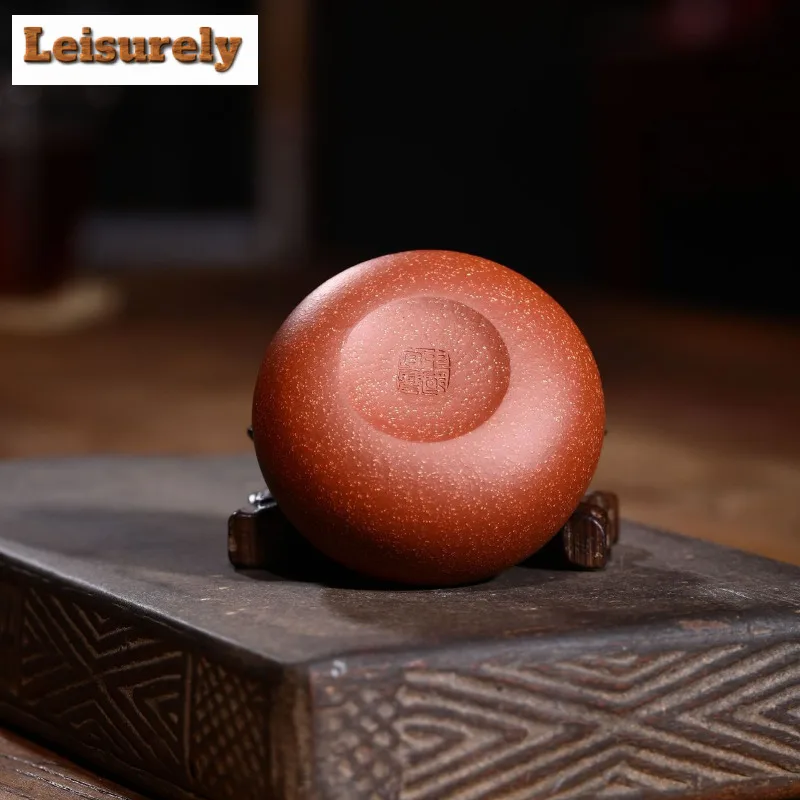 2 Pcs/set Authentic Yixing Purple Clay Teacup Handmade Smelling Tea Bowl Pu'er Master Cup Dragon Blood Sand Zisha Tea Set 60ml