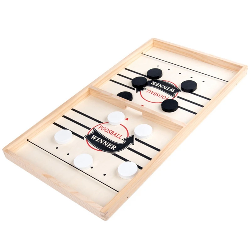 New-A28M-Wooden Bouncy Chess, Double-Player Bouncy Chess, Double-Player Wooden Fun Family Parent-Child Interactive Props