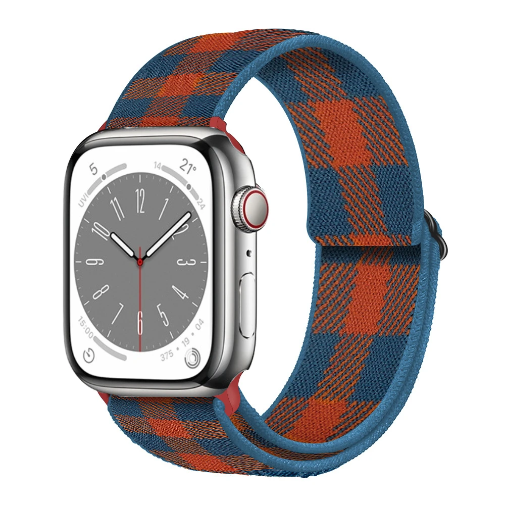 Comfortable Adjustable Nylon Braided Strap for Smartwatches