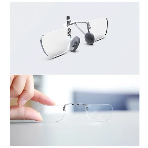 Nreal Air 1/2 근시 렌즈, 맞춤형 도 스마트 AR 안경, 비구면 송진, 방사선 방지, 블루 안경 처방 렌즈 3