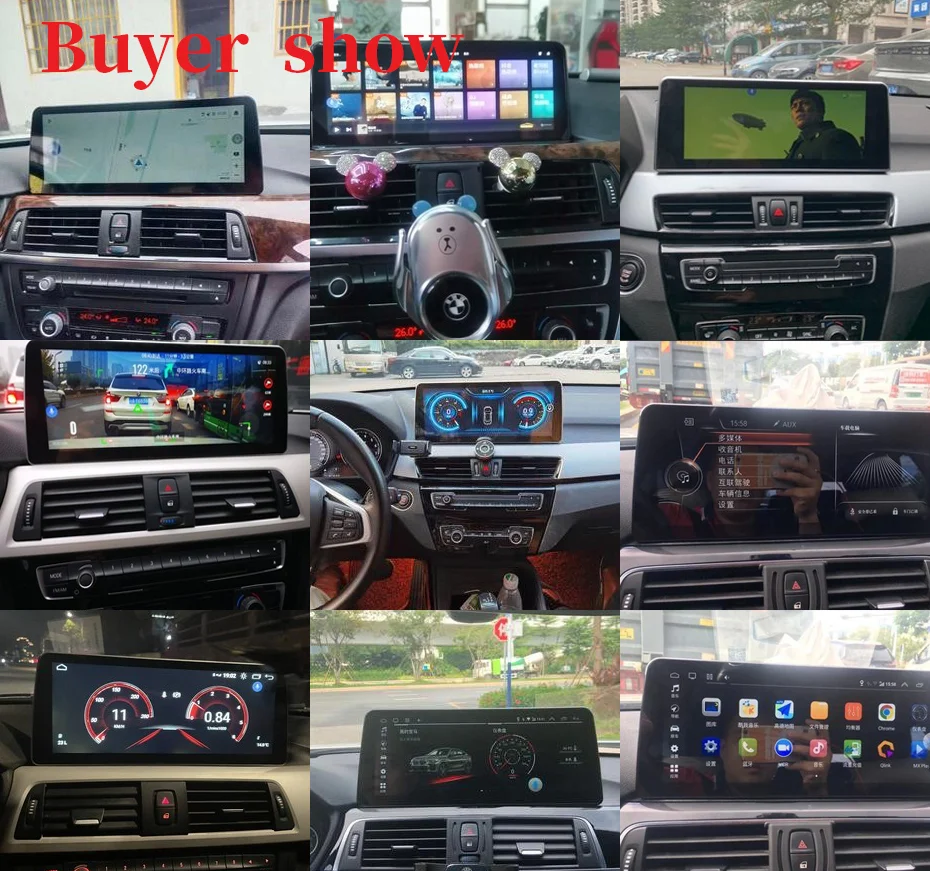 Factory Price ID8 UI 12.3inch Android11 Car Multimedia For BMW F30 F31 F32 F33 V