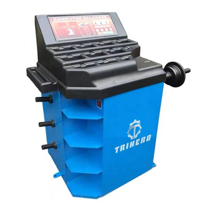 Universal Tire Balancing Machine For Auto Repair Shops 24-Inch Capacity, CE Certified