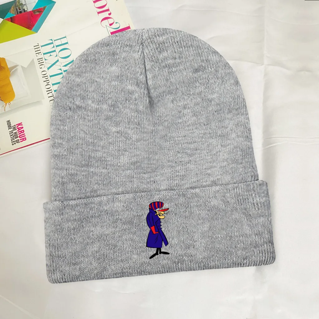 Wacky Races Rock And Gravel Tv Skullies Berretti Berretti Toonarific Clipart Gallery Lavorato A Maglia Winter Warm Bonnet Hats Berretto Da Sci Unisex