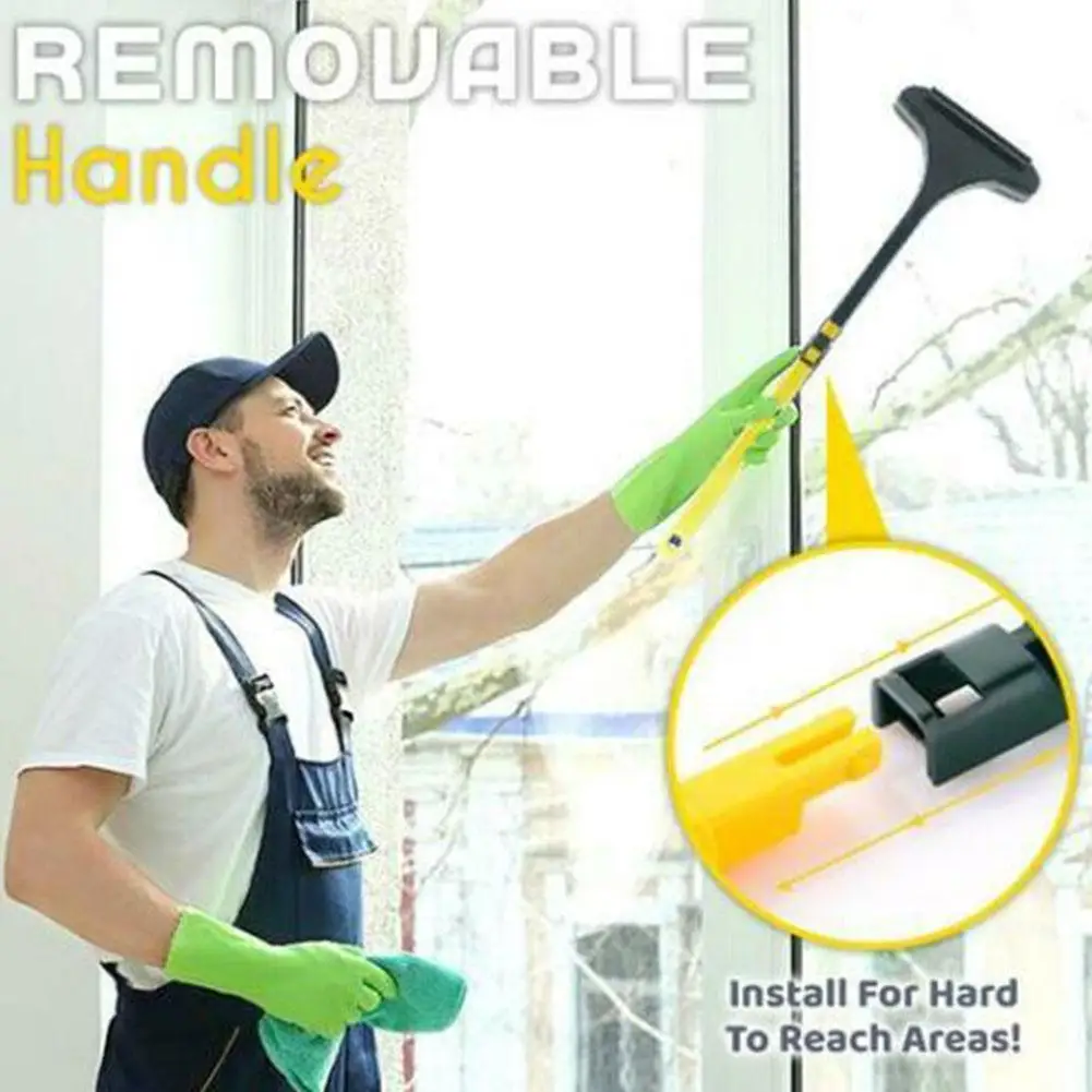 Multifunctional2in1WindowScreenCleanerBrushSqueegeMeshScreen