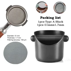 Shock-Absorbent Anti-Slip Espresso Knock Box (Offer combinations1)
