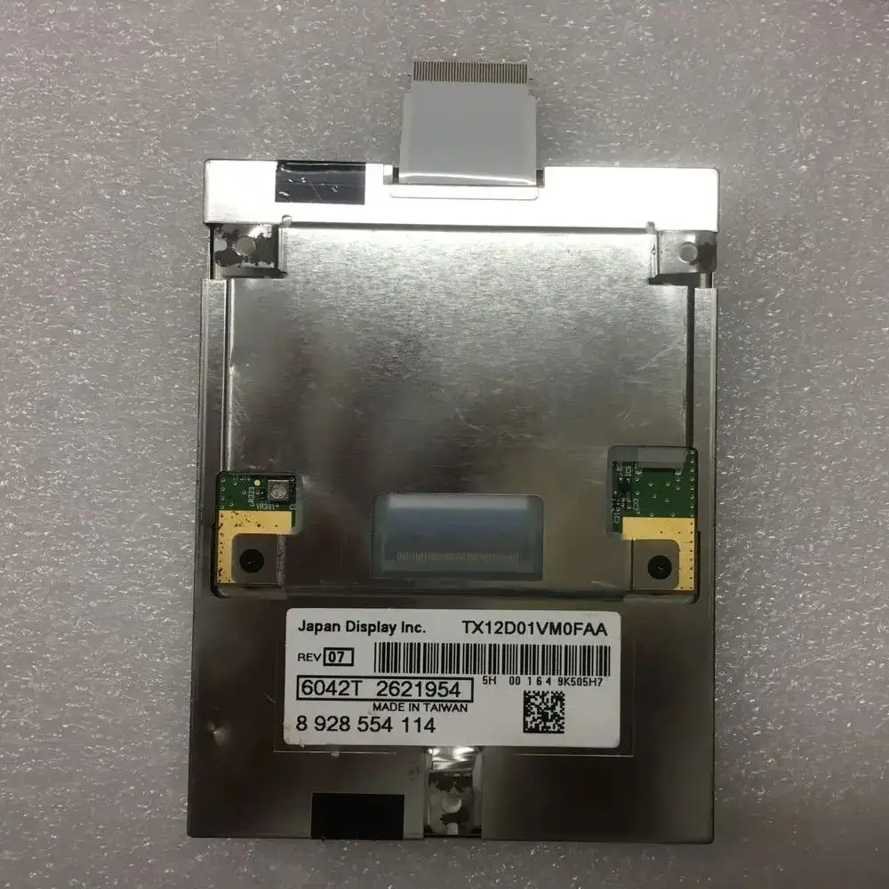 자동차 DVD GPS 네비게이션 LCD 모니터 용 기존 LCD 디스플레이 TX12D01VM0FAA 화면
