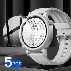 Premium 9H Hardness Tempered Glass Screen Protector - Anti - Scratch Film for Smartwatch Accessories (5 PCS)