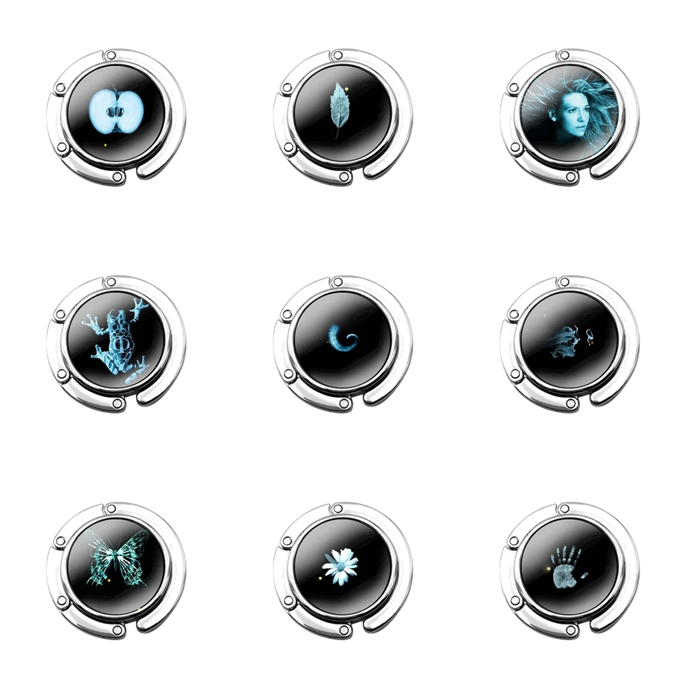 

Gift Lover Decor Funny American TV series Fringe Foldable Purse Hook for Women's Table Handbag Storage Folding Decor Table Hook