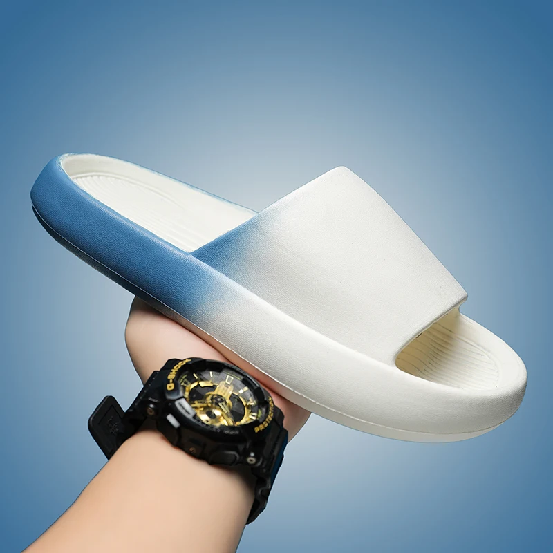 

Men Slippers EVA Soft Sole Women Home Slipper Summer Beach Sandals Couples Casual Flip Flop Shoes Bathroom Slides