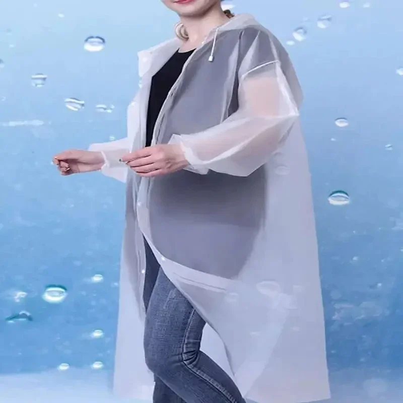 성인용 비옷 일회용 아님 두꺼운 야외 여행 등산 방수 비옷 유니버설 원피스 비옷